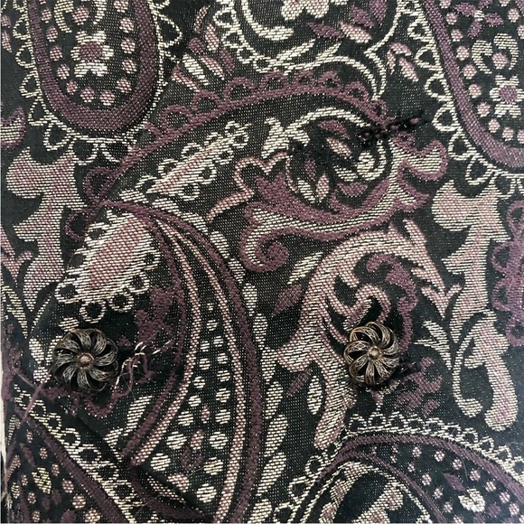 Western Pleasure Show Horse Showmanship Womens Jacket Paisley Short Blazer READ* - Picture 5 of 9